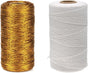White Twine String and Gold Twine String V1258-DP02-B-3527