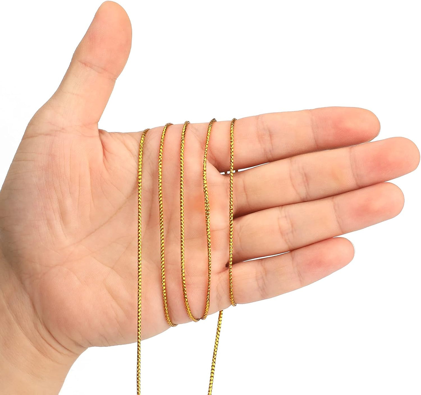 White Twine String and Gold Twine String V1258-DP02-B-3527