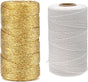 White Twine String and Gold Twine String V1258-DP02-B-3528