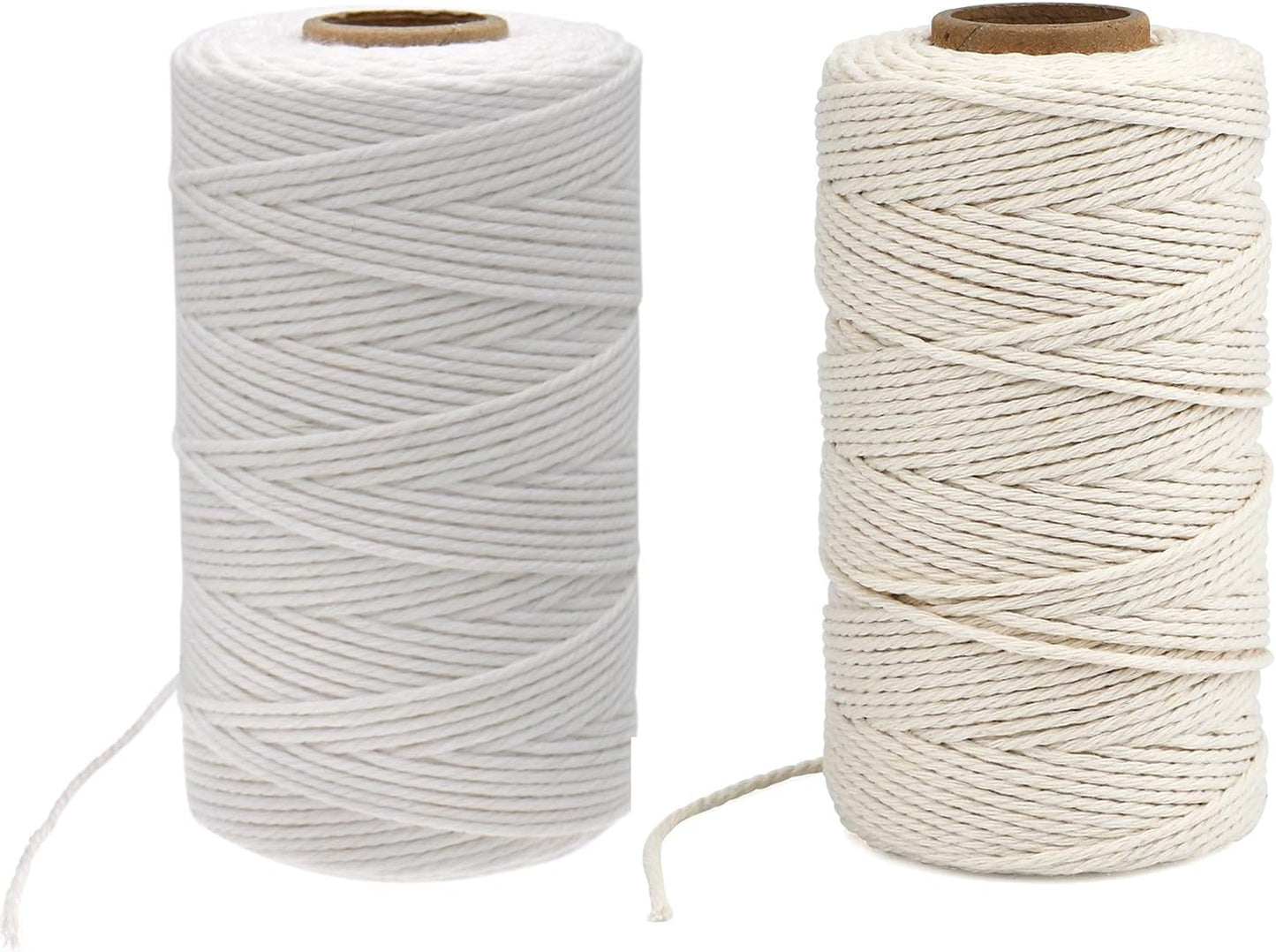 White Twine String and Beige Twine String V1258-DP02-B-3531