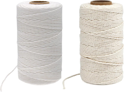 White Twine String and Beige Twine String V1258-DP02-B-3531