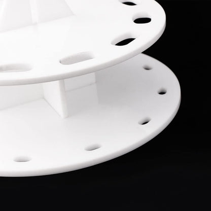 12 Hole Round Shape Drying Rack Storage Display Bracket Shelf Holder ,Spinning Storage Caddy for Oval Ink V1258-DP02-B-3541