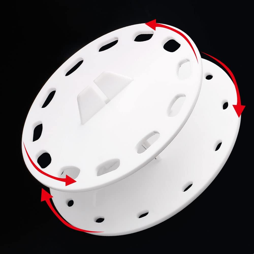 12 Hole Round Shape Drying Rack Storage Display Bracket Shelf Holder ,Spinning Storage Caddy for Oval Ink V1258-DP02-B-3541