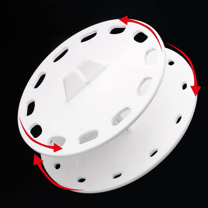 12 Hole Round Shape Drying Rack Storage Display Bracket Shelf Holder ,Spinning Storage Caddy for Oval Ink V1258-DP02-B-3541
