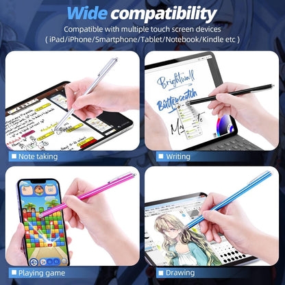 Mesh Fiber Tips (10 Pack) Stylus Pen Replacement Tips Suitable for capacitive Touch Screen,High Sensitivity, V1258-DP02-B-3567
