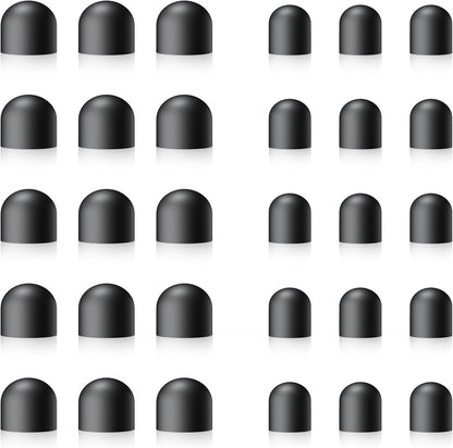 Rubber Tips for Stylus Pens (15 Pair, 0.2'' & 0.28'') Replacement nibs for Touch Screen Pen,Soft,No V1258-DP02-B-3568