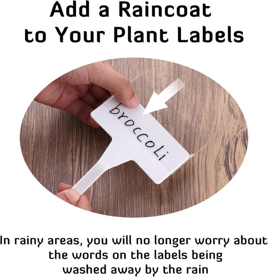 28 Pack Outdoor Plant Label, Large Waterproof Plastic Plant T-Type Tags, Durable Nursery Garden Markers, V1258-DP02-B-3572