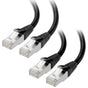 [Cat8 Certified] 2-Pack 40Gbps Shielded Cat 8 Ethernet Cable - 5ft, 2000Mhz Category 8 Ethernet Cord, Cat8 V1258-DP02-B-3602