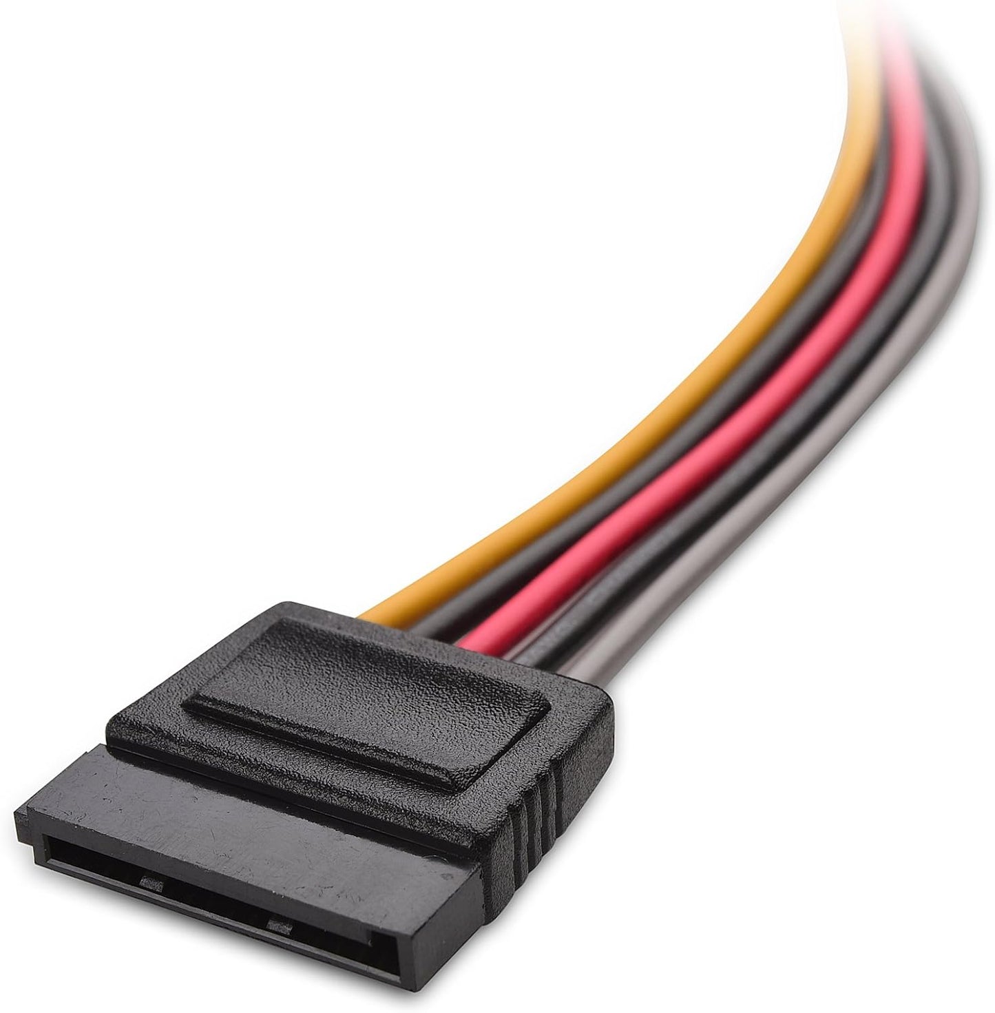 3-Pack 15 Pin SATA Power Extension Cable - 8 Inches, SATA Power Cable for Hard Drive and SSD V1258-DP02-B-3612