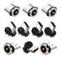 2in1 10pcs Magnetic Charging Tips, 360 Rotate Tips for USB-C/Micro Ports, Water-dustproof, No Cord, Non-Data V1258-DP02-B-3634