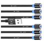 Magnetic Charging Cable 6pcs,Just 360 degreesRotate Magnetic Cables Without Magnetic Charging V1258-DP02-B-3638