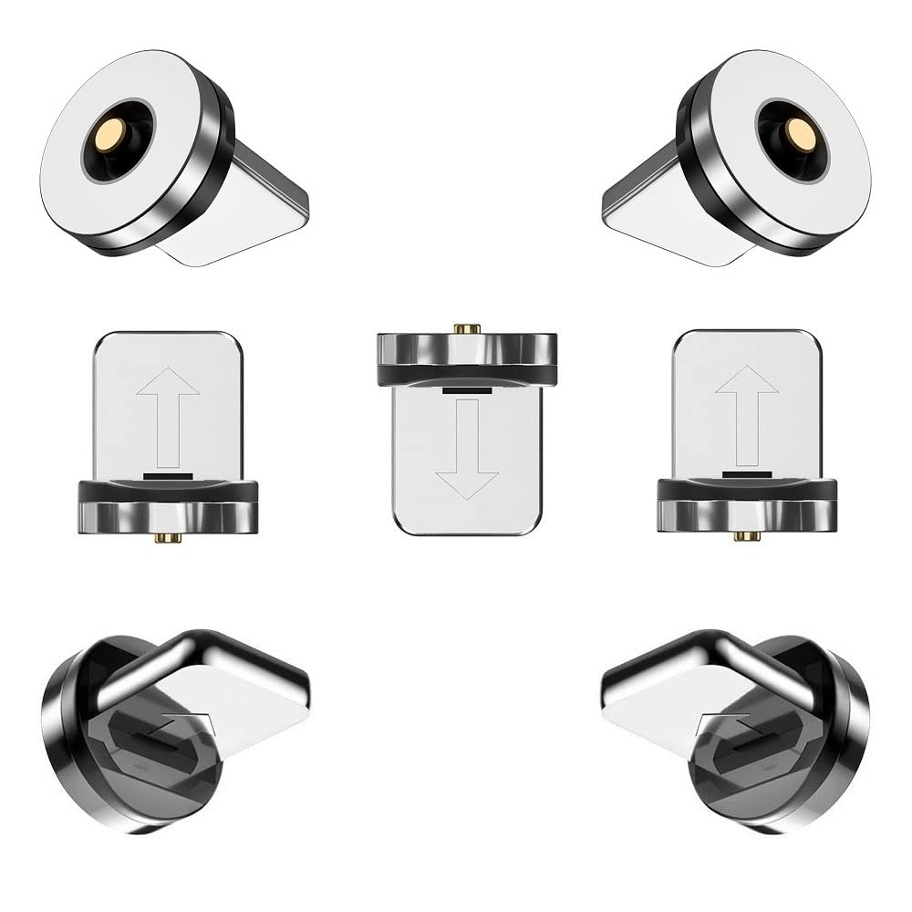Magnetic Charging Tips (iPoTips) 7pack,just Magnetic tip (iProduct Tips),Without USB Cables& V1258-DP02-B-3643