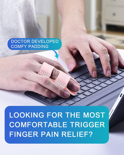 Finger Splint, 5pcs Color Finger Brace Support Stabilizer for Index, Middle, Ring Fingers Straightening V1258-DP02-B-368