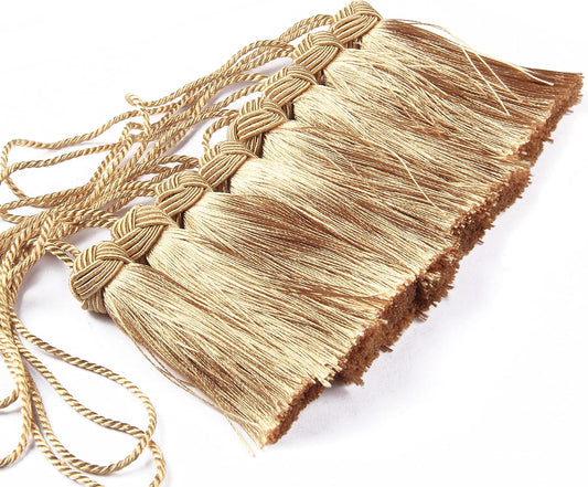 8 Pcs Set Elegant Polyester Key Tassel Colorful Craft Tassels Charms Key Tassel for Christmas Tree DIY Craft V1258-DP02-B-3709