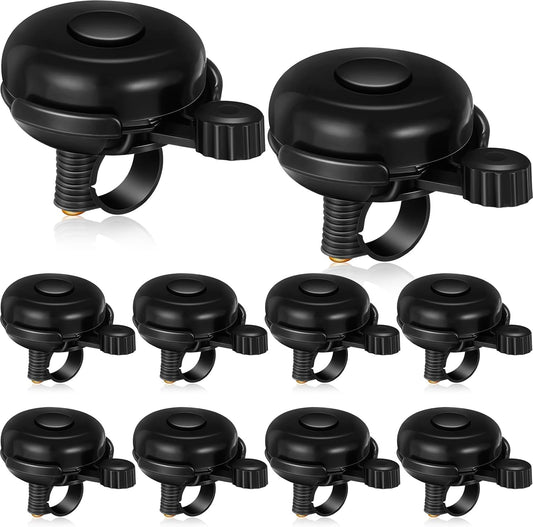 15 Pcs Classic Bike Bell Aluminum Bicycle Bell Loud Crisp Clear Sound Bike Accessories Easy Installation for V1258-DP02-B-3729