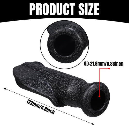 2 Pair Universal Rollator Hand Grip Replacement Parts for Rollator and Wheelchair Left and Right Hand Grips V1258-DP02-B-3735