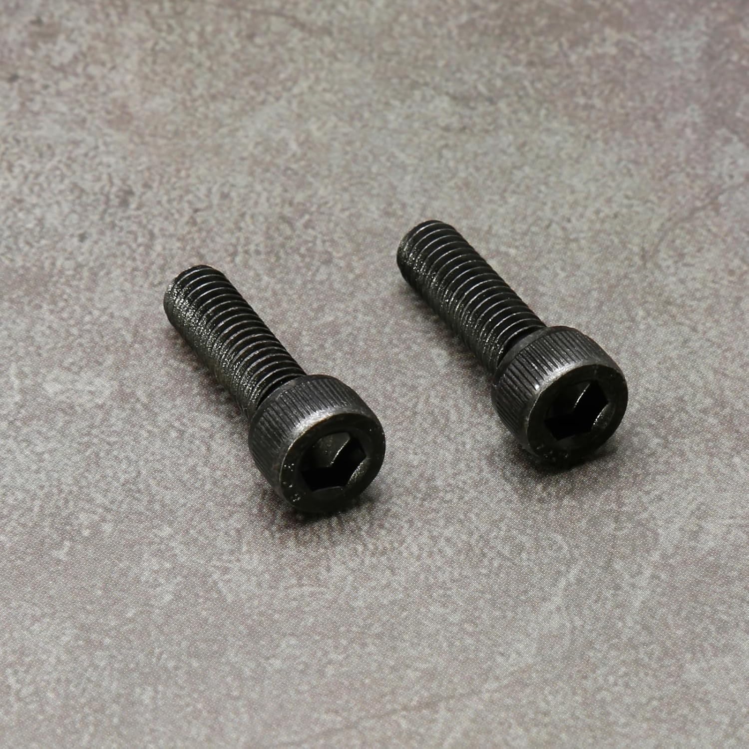 25pcs M6-1.0 x 50mm Socket Head Cap Screws Bolts, Grade 12.9 Alloy Steel Machine Thread Bolt, Black Oxide V1258-DP02-B-3746