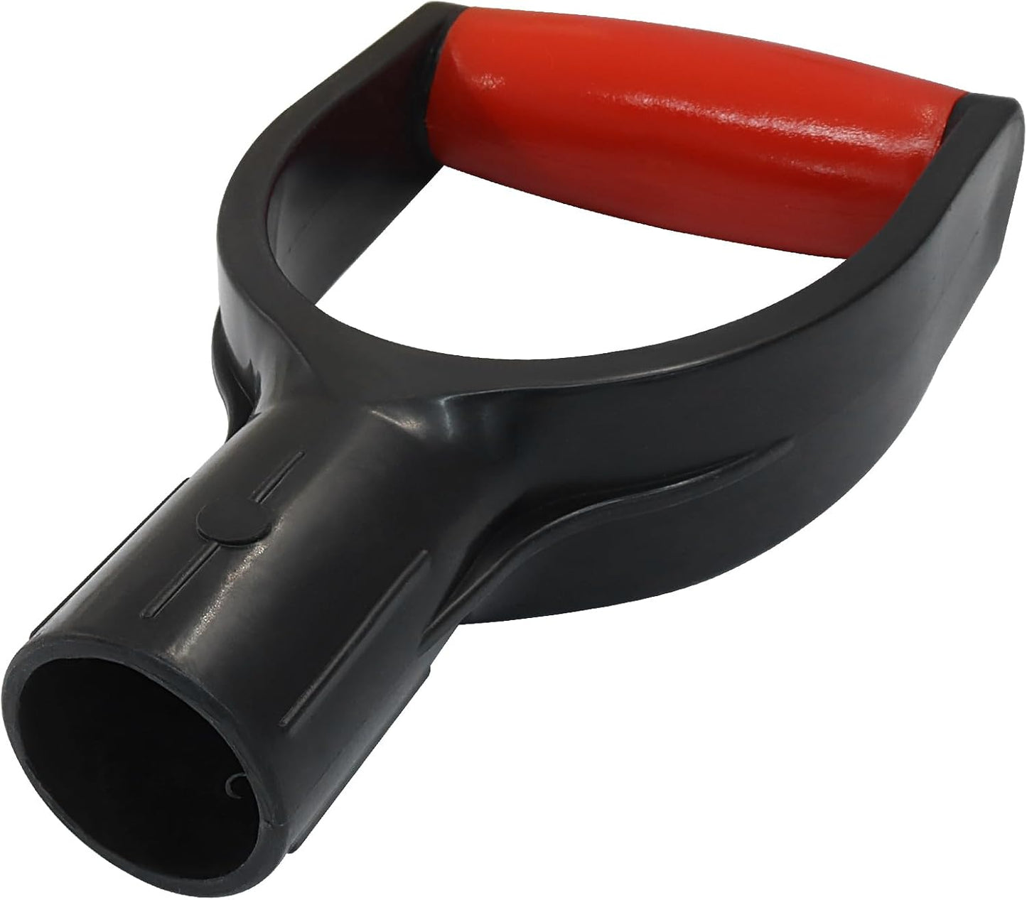 D Grip Snow Shovel Handle, 32mm Inner Diameter Plastic Handle Snow Scoop Garden Accessory, Ergonomic Tool for V1258-DP02-B-3751