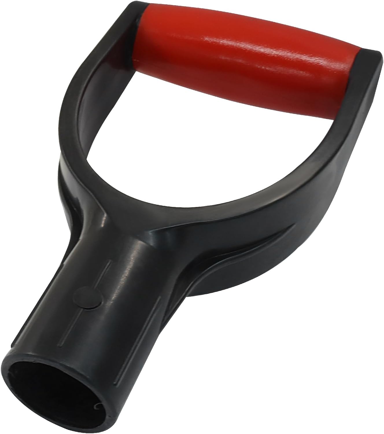 D Grip Snow Shovel Handle, 32mm Inner Diameter Plastic Handle Snow Scoop Garden Accessory, Ergonomic Tool for V1258-DP02-B-3751