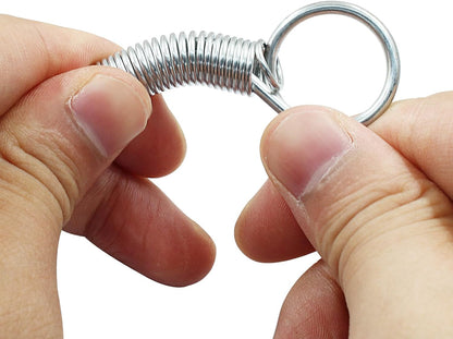 20Pcs Spring Latch Hook Pet Door Latch Spring Cage Latch Cage Lock Metal Finger Spring Door Hook for Fixing V1258-DP02-B-3754