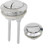 Toilet Tank Push Button 48mm Thread Diameter Dual Push Flushing Button Adjustable Toilet Water Tank Button V1258-DP02-B-3758