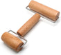 Wooden Rolling Pin, Ergonomic Non-Stick Pizza Baker Dough Pastry Roller for Kitchen Home Cooking Baking (H V1258-DP02-B-3759
