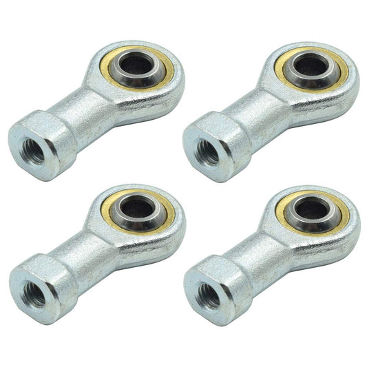 6mm Inside Dia Rod End Bearing Self Lubricating, M6 x 1.0 Female Thread Connector Joint, SI6T/K Rod End Ball V1258-DP02-B-3767