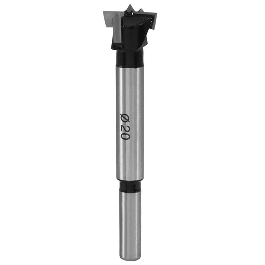 Forstner Drill Bits 20mm (25/32 inch), 2-Cutter Tungsten Carbide Wood Hole Saw Auger Opener Woodworking Tool, V1258-DP02-B-3772