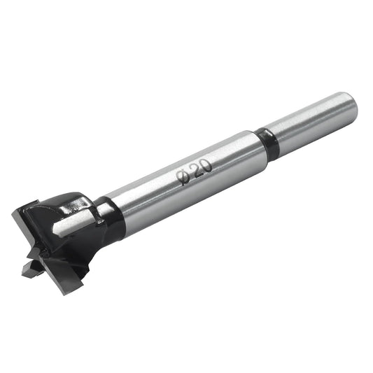 Forstner Drill Bits 20mm (25/32 inch), 2-Cutter Tungsten Carbide Wood Hole Saw Auger Opener Woodworking Tool, V1258-DP02-B-3772