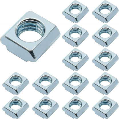 30pcs 2020 Series M6 T Nuts, Tee Sliding Slot Nuts Hammer Head Fastener Nut V1258-DP02-B-3774