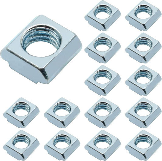 30pcs 2020 Series M6 T Nuts, Tee Sliding Slot Nuts Hammer Head Fastener Nut V1258-DP02-B-3774
