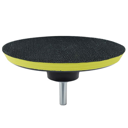 2 Pack 5 Inch Hook and Loop Backing Pad, Sander Polisher Buffer Plate with M10 Thread Drill Adapter, Angle V1258-DP02-B-3775