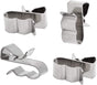 60pcs Solar Panel Cable Clips Trailer Wire Clips Stainless Steel, 0.85" / 22mm Length V1258-DP02-B-3793