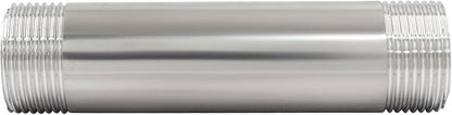 4 Inch / 100mm Male Thread Pipe Fitting Connection, 3/4 Inch NPT Stainless Steel Nipple Pipe V1258-DP02-B-3799