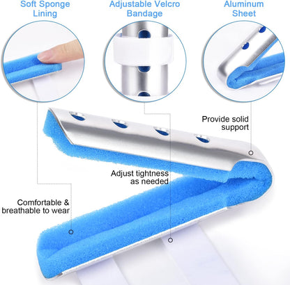 Finger Splint, 5PCS Finger Support Brace Finger Stabilizer for Broken Fingers Straightening Arthritis Knuckle V1258-DP02-B-380
