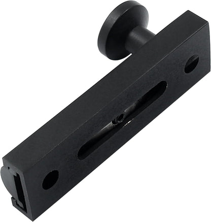 Sliding Deadbolt, Heavy Duty Solid Brass Surface Bolt, Door Slide Lock Anti Theft Security Door Latch Lock V1258-DP02-B-3814