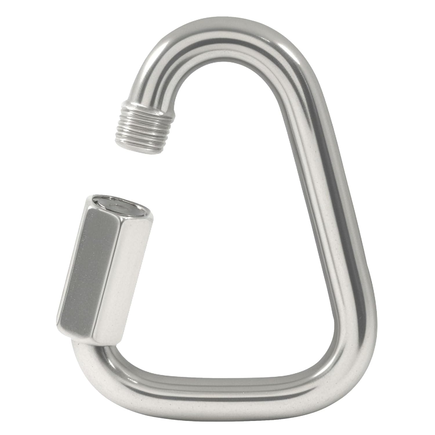 4.1 Inch Delta Quick Link, Stainless Steel Triangle Quick Connector M12 Heavy Duty Chain Connector (1 Pack, V1258-DP02-B-3818