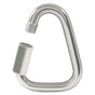 4.1 Inch Delta Quick Link, Stainless Steel Triangle Quick Connector M12 Heavy Duty Chain Connector (1 Pack, V1258-DP02-B-3818