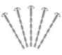 #8-32 x 1-3/4" Phillips Breakaway Truss Head Screws, Pack of 100 V1258-DP02-B-3836