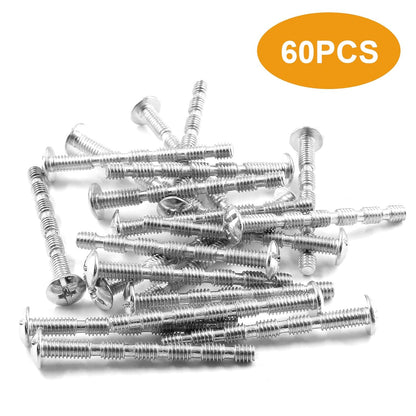 #8-32 x 1-3/4" Phillips Breakaway Truss Head Screws, Pack of 100 V1258-DP02-B-3836