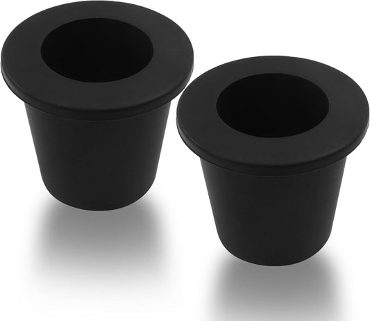 2 Pack Umbrella Hole Plug Holder, Clear Cone Wedge Stabilizer Sleeve Umbrella Adapter, 1.5in 38mm Versatile V1258-DP02-B-3841