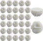 32 Pack White Plastic Cube Connectors, Wire Grid Cube ABS Connectors Modular Closet Storage Organizer, DIY V1258-DP02-B-3848