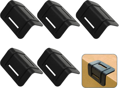 50 Pack Tie Down Edge Protectors, Plastic Corner Protectors Pallet Guard Cargo Strap Protectors, L Shaped V1258-DP02-B-3852