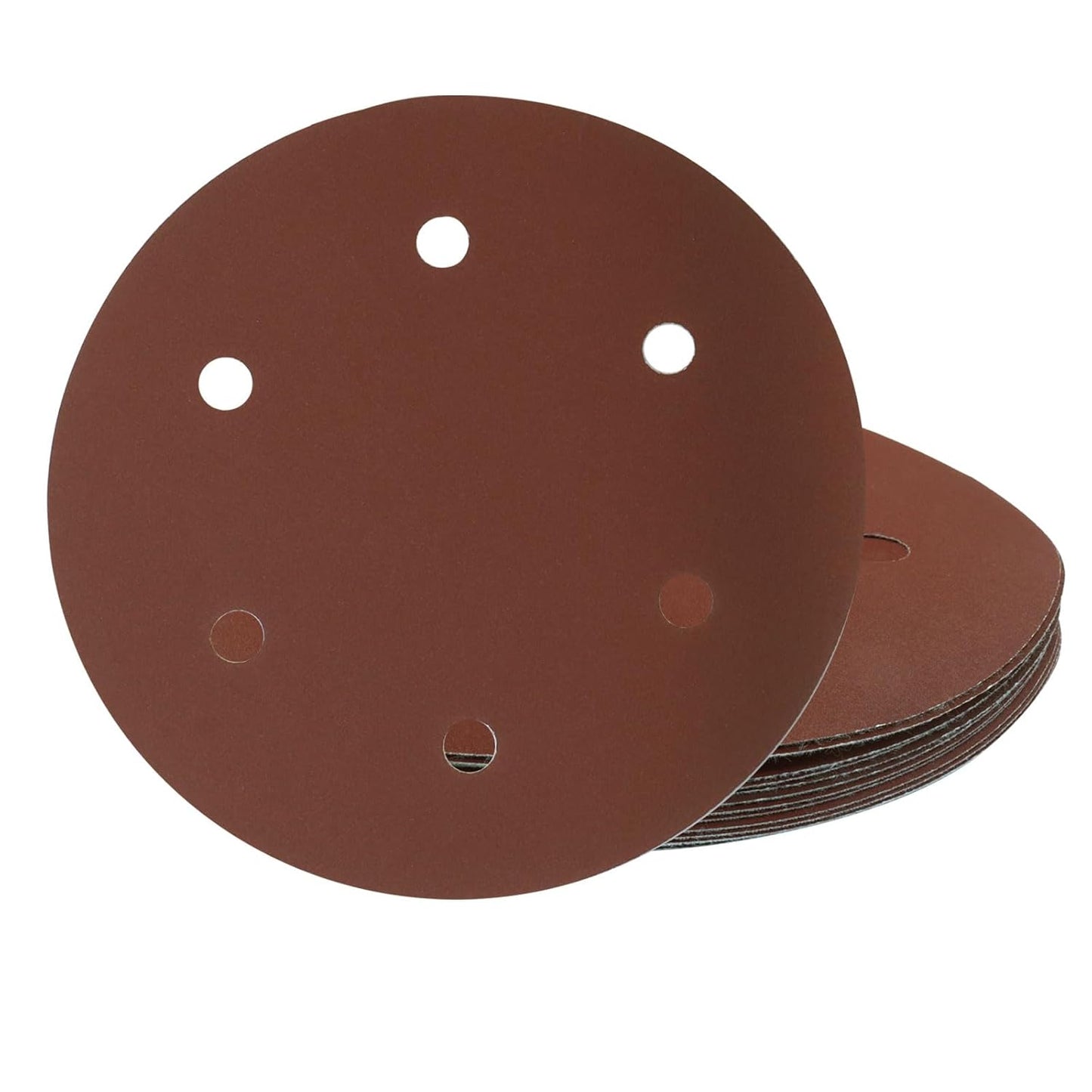 15 Pack 9 Inch 6 Hole Sanding Discs, 180 Grit Hook and Loop Sandpaper, Drywall Sanding Pads for Drywall V1258-DP02-B-3854