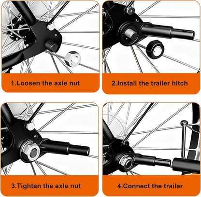 Bike Trailer Hitch Connector Kit V1258-DP02-B-3867