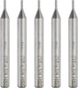 End Mill Cutter 1/16" Cutting Dia 1/4" Shank Dia 4 Flutes End Mill Drill Bit - 5pcs V1258-DP02-B-3884