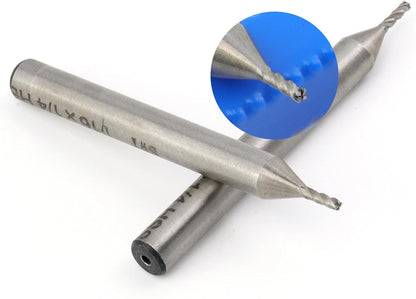 End Mill Cutter 1/16" Cutting Dia 1/4" Shank Dia 4 Flutes End Mill Drill Bit - 5pcs V1258-DP02-B-3884