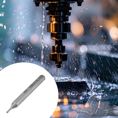 End Mill Cutter 1/16" Cutting Dia 1/4" Shank Dia 4 Flutes End Mill Drill Bit - 5pcs V1258-DP02-B-3884