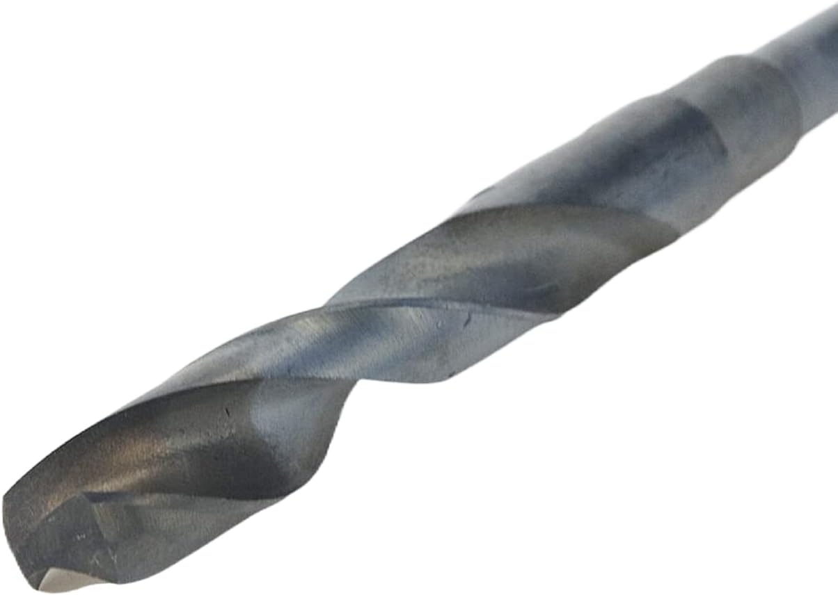 Reduced Shank Drill Bit 17/32"/13.5mm Drilling Dia High Speed Steel Straight Shank Drill Bit V1258-DP02-B-3887
