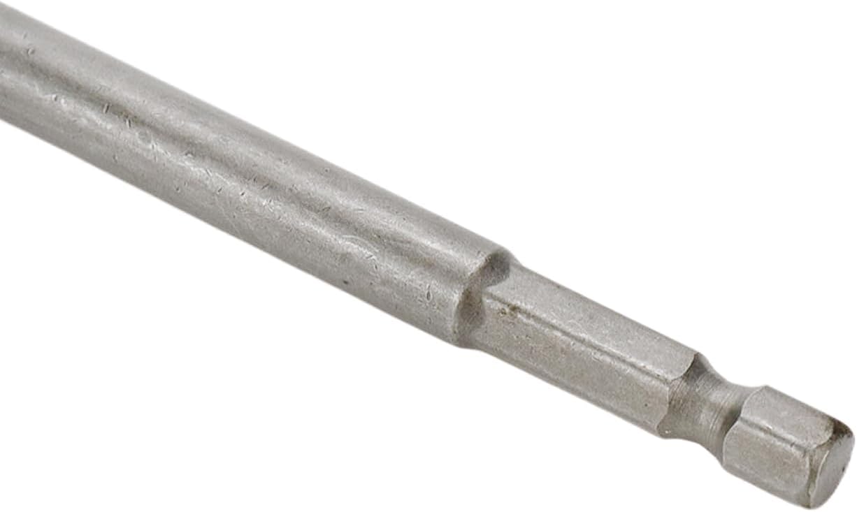 Hex Shank Magnetic Power Nut Driver Bit Set 13mm Hex Socket Extension Long Metric Hex Driver Bits -2pcs V1258-DP02-B-3889